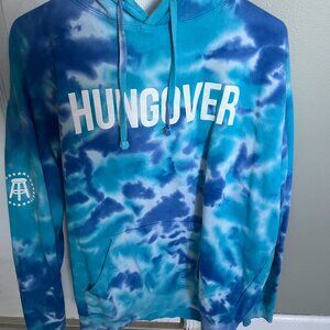 Barstool Sports, Large, Blue tie-dye
